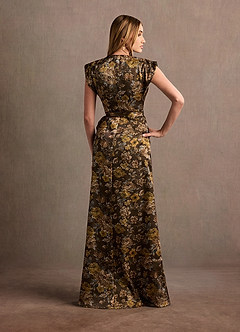 Kellie Mocha Wrap Maxi Dress image2