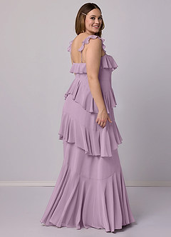 Barbie ♥ Azazie Bridesmaid Dresses Wisteria A-Line Sweetheart Neckline Chiffon Dress image10
