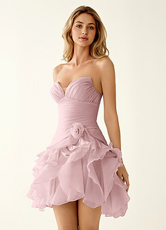 Rentina Rose Robe de bal en tulle mini image4