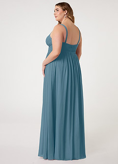 Azazie Chanel Bridesmaid Dresses Bermuda A-Line Pleated Chiffon Dress image9