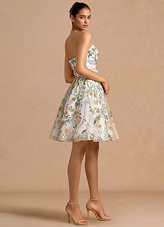 Evangeline White Mini Dress image2