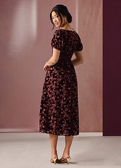 Camilla Vino Multi Vestido midi image6
