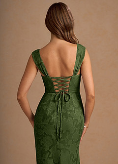 Eliana Olive Maxi Dress image6