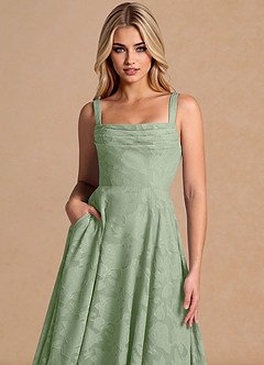 Kinneret Light Green Maxi Dress image7