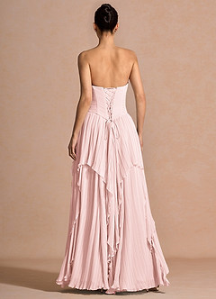 Kerensa Powder Pink Maxi Dress image2