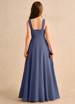 Azazie Makani Girls Formal Flower Girl Dresses Stormy A-Line Sweetheart Neckline Chiffon Dress image2