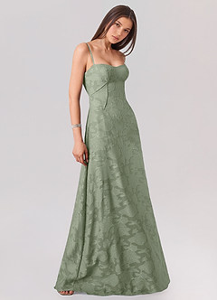 Valentine Pistachio Maxi Dress image4