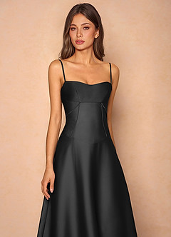 Zoya Black Maxi Dress image5