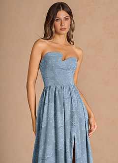 Philomena Powder Blue Maxi Dress image6
