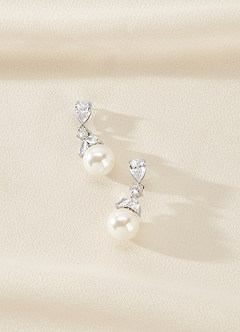 front Ocean Pearl Earrings