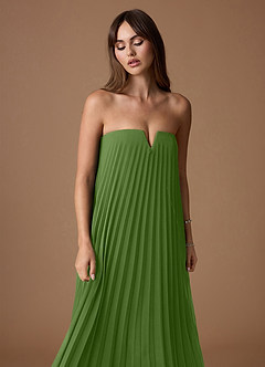 Robe Maxi Herbe Verte Nahla image8