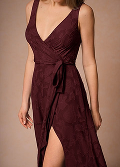 Audren Wine Maxi Dress image8