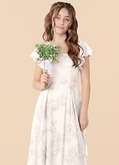 front Azazie Kiara Junior Formal Dress