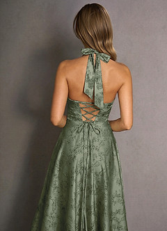 Robe Maxi Bleu Sauge Isabeau image6