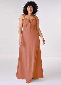 Barbie ♥ Azazie Bridesmaid Dresses MAI TAI A-Line Sweetheart Neckline Chiffon Dress image6