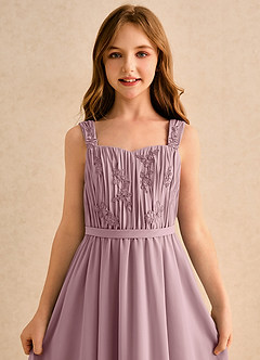 Azazie Koala Junior Formal Flower Girl Klänningar Klä A-Line i Spets image6