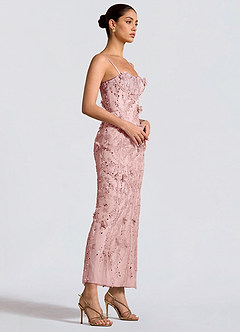 suknia Różowy Maxi Kris image5