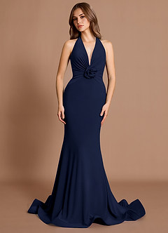 Robe Longue Marine Rowena image5