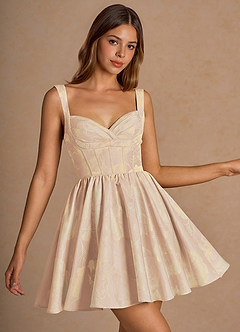 peach homecoming dresses Novalee Mini Dress Prom and Piece