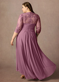 Azazie Anne Mother of the Bride Dresses Vintage Mauve Sheath Sweetheart Sequins Lace Dress image16
