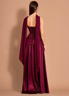 Veylith Wine Maxi Dress image5