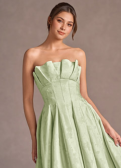 Midi jurk Beatrice Licht Groen image5