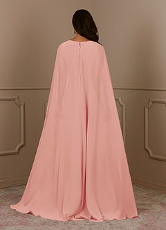 Azazie Isa Mother of the Bride Dresses Rosette A-Line V-Neck Pleated Chiffon Dress image4