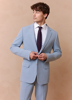 front Metallic Satin Wide Tie