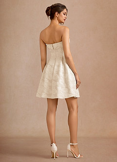 Clementine Cream Mini Dress image4