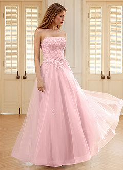 Pipery Rose Robe de bal corsetée à paillettes et volants en tulle image5