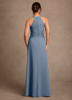 Azazie Georgie Mother of the Bride Dresses Twilight A-Line Lace Chiffon Dress image3