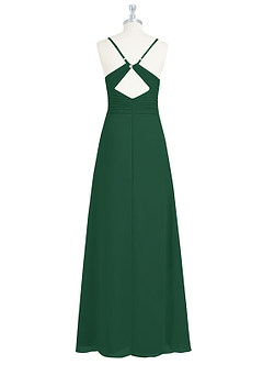 Azazie Haleigh Bridesmaid Dresses A-Line Pleated Chiffon Floor-Length Dress image10