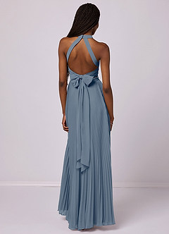 Barbie ♥ Azazie Bridesmaid Dresses Twilight A-Line Pleated Chiffon Dress image2