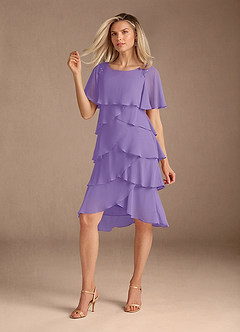 Azazie Rita Mother of the Bride Dresses Tahiti A-Line Scoop Beaded Chiffon Dress image5
