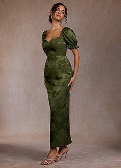 Allira Dark Moss Maxi Dress image5