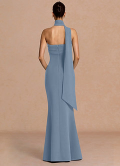 Eshe Maxi Klänning Puderblå image2