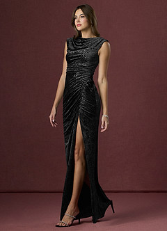 Heather Black Maxi Dress image4