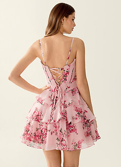 Flowlla Rosa Minikleid image2