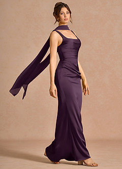 Hadiya Dark Purple Maxi Dress image6