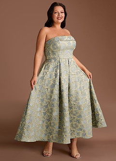 Florentine Blue Maxi Dress image12