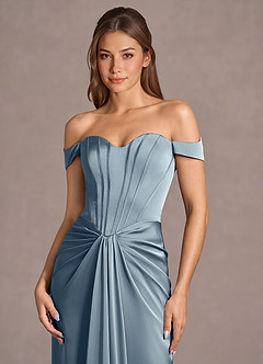 vestido Maxi Pó Azul Lorelei image5