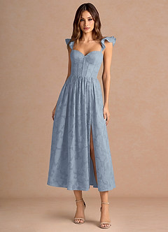 Kleid Denisse Puderblau image3