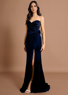 Ismeria Navy Maxi Dress image3