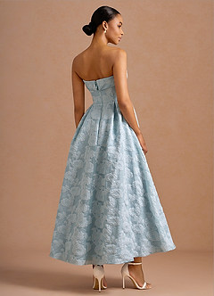 Clementine Pale Blue Maxi Dress image5