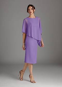 Azazie Sparrow Mother of the Bride Dresses Tahiti Sheath Sequins Chiffon Dress image2