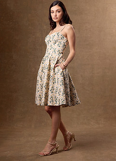 Vestido Daisy Ivory Midi Kiki image4