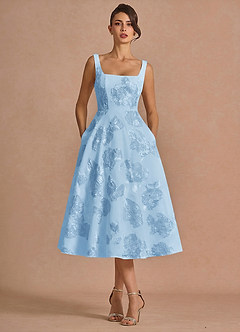 Vestido Cielo Azul Midi Brynn image4