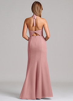 Azazie Emeria Suknie dla druhen Syrena Dekolt w kształcie serca Szyfon Do ziemi Sukienka image2