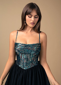 Nadine Twilight Paisley Midi Dress image8