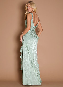 Robe Longue Soft Green Nicky image2